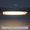 Touch Type Night Light Car Led Car Roof Light Ceiling Magnet Lamp Automobile Car Interior Reading Light Square USB Charging Trunk Lamp