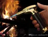 A+++ high quality 1300'C Metal Dab Jet flame Torch Windproof Micro Butane Torch cigar Lighter Professional Kitchen Torch Lighter DHL fr