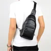 Designer-Nieuwe herentas Business Mode Mannen Borst PU Leer Waterdichte Tassen Schouder Messenger Bags Casual Heren Reistas