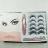 5 paren magnetische wimpers en eyeliner set wimpers magnetische eyeliner tweezer oogmake -up set 3D magneet valse wimpers natuurlijk herbruikbaar