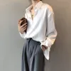 Ebaihui femmes chemisier mode élégant bureau haut pour femme chemises décontracté en mousseline de soie chemise femme à manches longues tunique femme 2021 printemps automne Blusas
