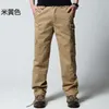 Men's Pants Mens Cargo Casual Multi Pockets Large Size 3XL Tactical Men Outwear Army Straight Slacks Long Trousers1