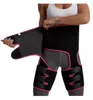 Justerbara kvinnor tyngdlyftningsskydd Hög midjebälte Trimmer Neopren Buttocks Body Shaper Abdominal Belt Sweat Girdle