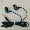 common cheap Clearance sale serpentine Weave braid cable headset earphones headphone earcup direct sales by manufacturers blue green