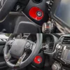 ABS Central Dashboard Gear Dekoration Kit Röd för Toyota 4Runner 2010 Up Car Interior Accessoarer