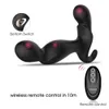 Silicone Prostate Massage 12 Speeds Mute Sexo Anal Vibrator Adult Sex Toys for Man Butt Plug Masturbator Erotic Toys CX200727