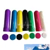 100 juegos de difusores de tubos inhaladores nasales en blanco para aromaterapia de aceites esenciales de colores con mechas de algodón de alta calidad 1187498