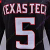 coe1 2020 New NCAA Texas Tech TTU Jerseys 5 Patrick Mahomes II College Football Jersey Size Youth Adult