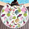 Najnowsze 150 cm Round Beach Towel bawełniany materiał, 10 000 stylów do wyboru, piknik i ręczniki kąpielowe, wsparcie dla niestandardowych