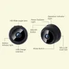 1080 P Ağ Gözetim Ekipmanları A9 Kablosuz Kamera Yuvarlak Gece Görüş Kaydedici Güvenlik Gözetim Kamera
