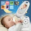 2020 Hot VB601 Trådlös Baby Monitor Baby Care Baby Voice Intercom Monitor CCTV-kamera DHL gratis