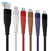 2M Micro / Type-C Kabel USB do Samsung 2M szybkie ładowanie Data synchronizacji Micro USB Ładowarka Kabel do Android Kable Telefon komórkowy