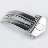 16 18 20 mm Watch Band Riem Buckle Implementatie Clasp Silver Hoge Kwaliteit Roestvrijstalen Gift Tag247i