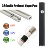 510 Thread E Smart Cigarette électronique Vape Pen 350mAh Kit de batterie pour huile de verre Céramique Wickless Cartouches vides G2 Réservoir