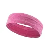 Gymkläder Workout Headbands för kvinnor Non Silp Sweatbands Moisture Wicking Quick Tork Hair Bands Yoga Running Sport1