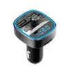 car mp3 music player Bluetooth 5.0 receiver FM transmitter Dual USB car charger U disk TF card lossless music player