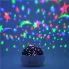 Baby Night Light Moon Star Projector 360 Degree Rotation 9 Light Color Changing, Unique Xmas Gifts for Men Women Kids