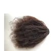 ブラジルペルーの人間の髪のポニーテール2＃色アフロキンキーカーリー100g/ピースインディアンバージンヘアプロダク