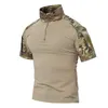Tactische shirts gevechten uniformen Amerikaanse legerkleding tatico tops multicam camouflage jagen vissende kleding heren2162