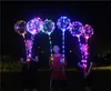 Linea LED Bobo Ball con manico a bastone Wave Ball Palloncini con corde 3M Lampeggiante per Natale Matrimonio Compleanno Decorazione per feste a casa 05