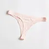 Sexy low rise seamless panties G-Strings thongs breathable ice silk bikini panties briefs women underwear T back g string clothes will and sandy