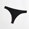 Sexy low rise seamless panties G-Strings thongs breathable ice silk bikini panties briefs women underwear T back g string clothes will and sandy