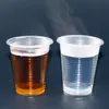 180ml Pint Kupası Tek Plastik Bardak Parti Herhangi Durum Partisi Bardaklar Şarap Mug Temizle Yaz Drinkware Ücretsiz Kargo Malzemeleri