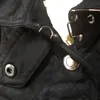 キルティングコットンパッドジャケットの女性ブラックロゼンジ冬ジャケットプラスサイズコートフェミニナスシャケタポケットアウターウェアT2002124174866