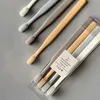 Hotel Travel Tres Brush 30 PCS無料DHLのための熱い販売4色の小麦ストローの歯ブラシの柔らかいナイロン紀要の歯ブラシ