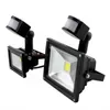 1 st LED Vattentät FLOOLIGHT PIR Motion Sensor Detector 10W 20W 30W 50W Outdoor Security Flood Light Projektlampa IP65 AC85 ~ 265V.