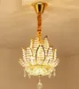 New minimalist aisle crystal chandelier lighting small pendant lights porch ceiling lights corridor balcony lotus Pendant lamps