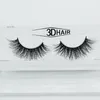 Newly Multistyles Selling Real Siberian 3D Full Strip False Eyelash Long Individual Eyelashes Lashes Extension