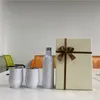 UPS! 3 pezzi bicchieri da vino set tazze da acqua in acciaio inossidabile set tazze da caffè fai da te isolate sotto vuoto regalo personalizzato con confezione regalo A12
