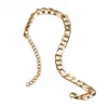 Novo 18k Gold Figaro Cadeia Bracelete Europeu Moda Moda Bracelete Anklet Para Mulheres e Homens Preço de Fábrica Jóias