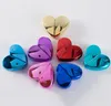 Популярные Heart Shaped Стеклянные бутылки Духи с пульверизатором Перезаправляемые Пустые смешивание цветов Атомайзер для женщин