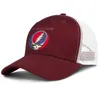 Rock The Grateful dead ours dansant pour hommes et femmes casquette de camionneur réglable casquette de baseball personnalisée équipe vierge chapeaux de baseball à la mode Trips Aroun9818425