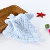 Детские полотенца 6 слоев хлопчатобумажные марлевые тряпки MUSLIN Baby Charting полотенце младенческая полотенце для лица полотенце полотенце полотенце платок протрите ткань 5 цветов DW5598