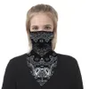 Wielokrotnego użytku kobiety dzieci 3d zabawa ochronna maska ​​twarz maska ​​tkanina tkanina do mycia Hip Hop Party Magic8602583391