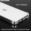 Jasny przypadek na iPhone 12 12Pro 12Mini iPhone12 Pro Max Soft TPU Airbag Anti-Bnock Phone Case 1mm Slim Silikonowa tylna pokrywa