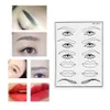 Abastecimento Tattoo 5pcs Microblading tatuagem sobrancelha Lip Olhos Prática Pele Maquiagem sobrancelha cosméticos Permanente pele sobrancelha Training