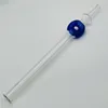 8,3 polegadas mini coletor de néctar de néctar com espessas claras filtro de vidro dicas de vidro tubo pyrex stick fumar canal