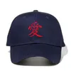 Роскошный дизайнер Sabaku no Gaara Uchiha Anime Baseball Caps Регулируемые на открытом воздухе повседневная шапка хип -хоп шляпа Snapback Hat6445917