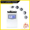 새로운 프로모션 5 in 1 초음파 Cavitation 진공 무선 주파수 슬리밍 기계 SPA DHL