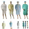 Vêtements de protection non tissés robes d'isolement jetables vêtements costumes anti-poussière vêtements de protection extérieurs imperméable jetable RRA3381-1