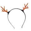Noel Ren Geyiği Boynuzları Bantlar Tatil Cosplay Geyik Kulakları Hairband Noel Partisi Saç Hoop Kafa Hediye