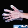 100pcs Bag Plastic Disposable Food Prep Gloves for Kitchen Cooking,Cleaning,Food Handling prevent bacterial infection hygiene security