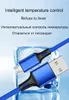 Cabo de nylon 3.1A Micro/Cabo tipo C Fio de carregamento rápido Tipo-C/Micro USB Cabo de carregador de telefone para samsung s10 s8 note 10