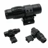 Tactical 3X-Fts Magnifier Rifle Scope with Flip-to-Side Mount &Lens Caps