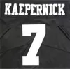 Imwithkap film 7 Colin Kaepernick Football Jersey Men University Black Team White Away Im With Kap I Know My Rights Breattable Hot