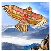 11mのフラットイーグルカイト30メートルのカイトラインの子供たちを飛んでいる鳥のkitを飛んでいるウィンドソックアウトドアおもちゃ庭の布おんびのおもちゃgift5488725
